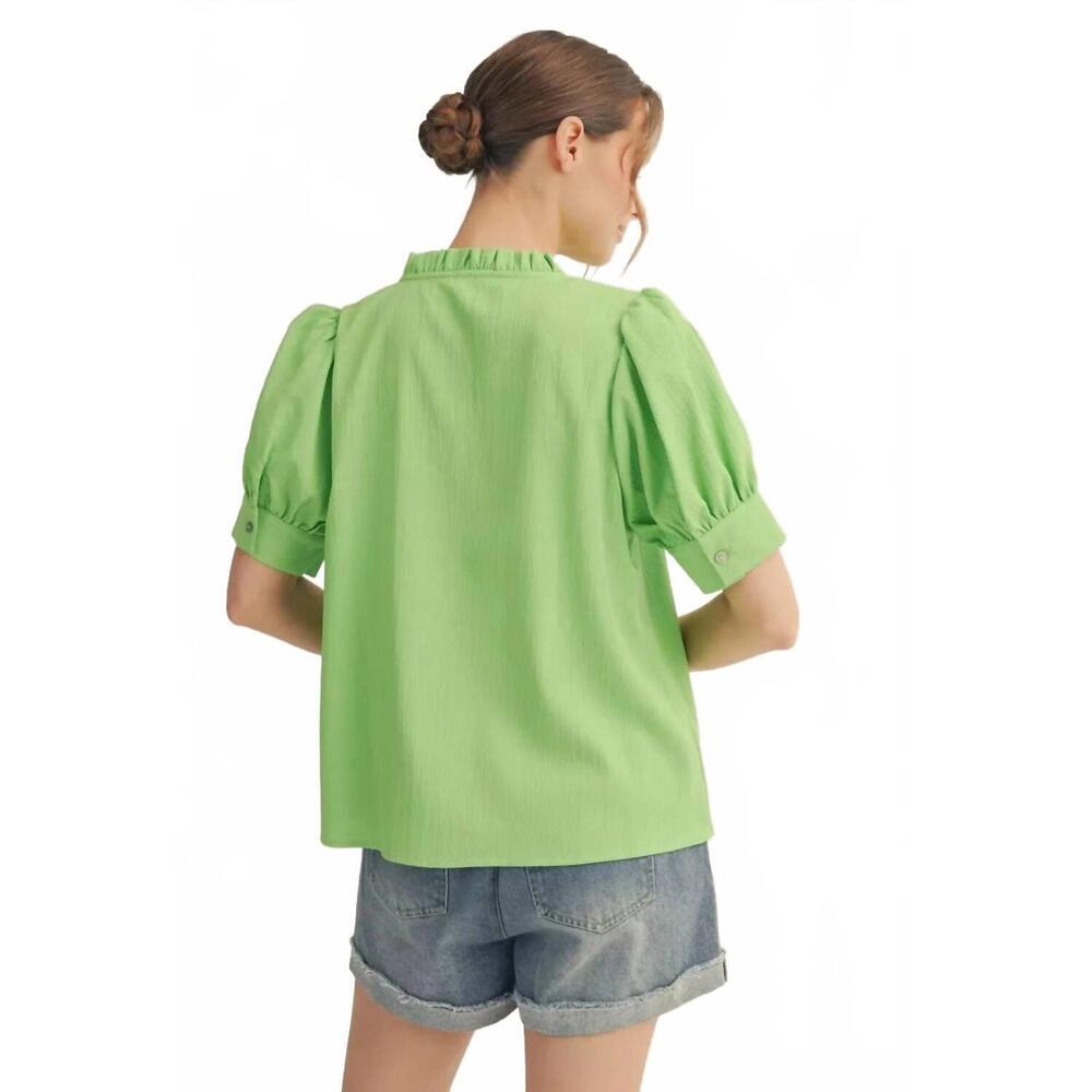 NEW JODIFL butter me up top in apple green - Picture 4 of 6